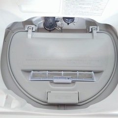 (送料無料) 洗濯・乾燥機 洗5.5kg 乾3.5kg 本格乾燥機能付き SHARP Ag+イオン ⑤ の画像