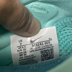 ナイキのランニングシューズ24㎝です☺️の画像