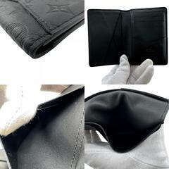 ルイヴィトン LOUIS VUITTON カードケース モノグラムシャドウ オーガナイザードゥポッシュ M62899 ブラックの画像