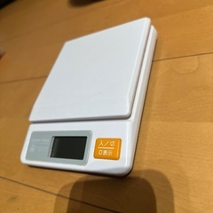 ドリテック デジタルキッチンスケール 2kg ホワイト  軽量器の画像