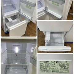 R738 ☀️2023年製の高年式♪ 生活家電3点セット SHARP 冷蔵庫・洗濯機・電子レンジ ⭐動作確認済⭐クリーニング済の画像