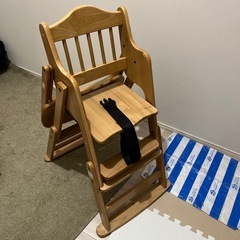 子ども用ハイ＆ローチェアの画像