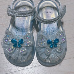子供光るシューズ/サンダル16cmの画像
