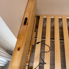 シングル　ベッドフレームの画像