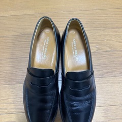 UNITED ARROWS ブラックローファー 7h (25.5)の画像