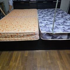 シングルベッド　２セット　の画像