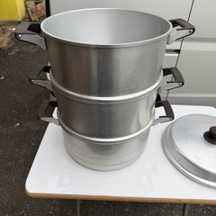 蒸し器3段の画像
