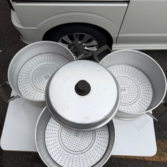 蒸し器3段の画像