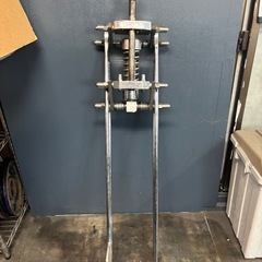 ガーターフォーク メイドインビー製 スティード400用　刻印有り/バルカン400 シャドウ400 スプリンガーフォーク ロングフォークの画像