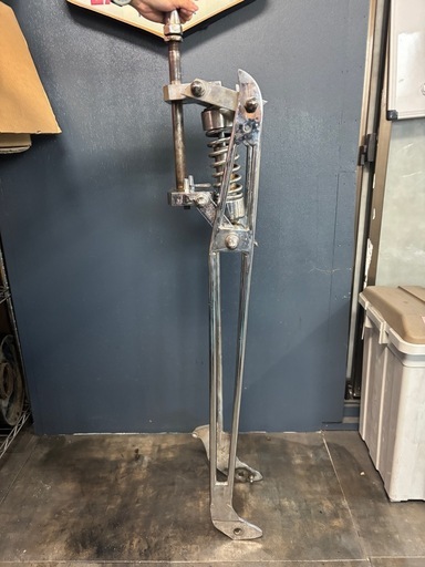 ガーターフォーク メイドインビー製 スティード400用　刻印有り/バルカン400 シャドウ400 スプリンガーフォーク ロングフォーク ガーターフォーク メイドインビー製 スティード400用刻印有り/バルカン