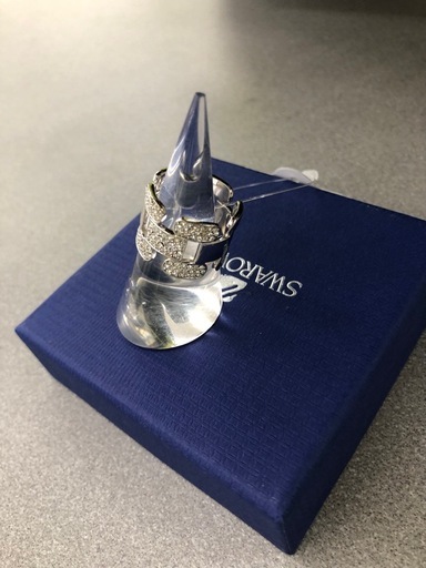 《尼崎市/リサイクルショップドリーム次屋店》★ジモティー割引有★スワロフスキー　キューブリング☆尼崎市若王寺☆