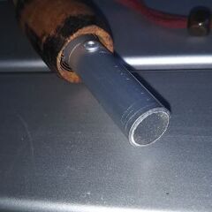 ★手作り　火吹き棒　革巻き★の画像