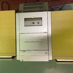 Panasonic MD STEREO SYSTEM　　 CD MD カセット ミニコンポ　　S　２００２年製の画像