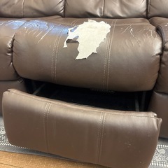 リクライニングソファの画像