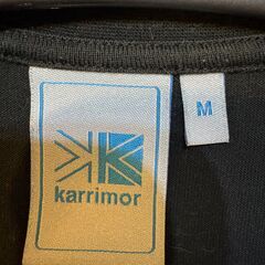 カリマー　Karrimor　Ｔシャツ　Plas_y_Brenin　Ｍサイズ　黒の画像