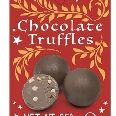 ☆コストコ ミルクチョコ トリュフ 缶入り シルバークレーン☆の画像