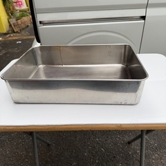 ステンレスバット４個の画像