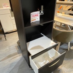 配達可【食器棚】【スライドトレー付き】クリーニング済み【管理番号1126】野の画像