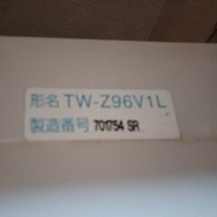 TOSHIBA　ドラム式洗濯乾燥機ZABOON【TW-Z96V1L】9kg/6kgの画像
