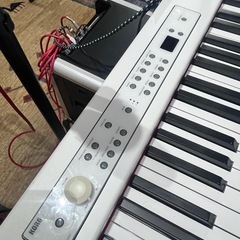 【KORG 電子ピアノD1人気のホワイト】の画像