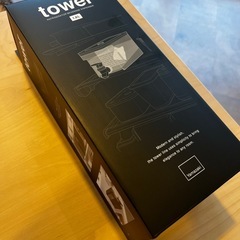 tower 冷蔵庫用　ドリンクディスペンサー　ブラックの画像