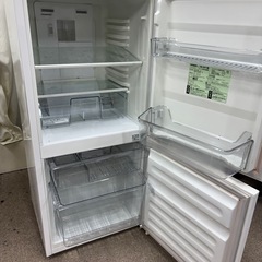 ツインバード　2ドア冷凍冷蔵庫　2020年製の画像