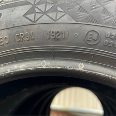 【埼玉県所沢市】直接来店のみ 組替え作業代含  155/65R14 スタッドレス コンチネンタル　中古タイヤ4本  2021年製の画像