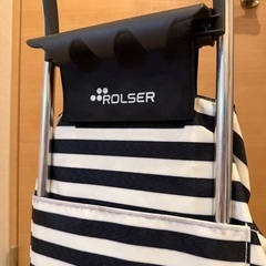 ロルサー(Rolser) ショッピングカート モノトーン 36L マリーナ ブラック  買い物カート の画像