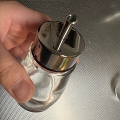 新品未使用ガラス製品醤油差し・調味料入れの画像