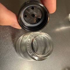 新品未使用ガラス製品醤油差し・調味料入れの画像