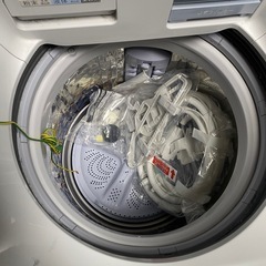 シャープ　洗濯機　2024年製　乾燥機付き‼️ES-PW8Hの画像