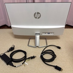 HP 24fw 23.8インチ ディスプレイ ホワイト パソコン画面 の画像