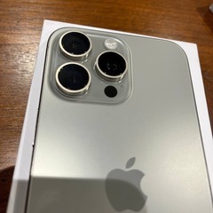 【美品　未使用品】iPhone 15promax 256GB ナチュラルの画像