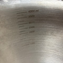 ステンレスボール　　容量4Lの画像