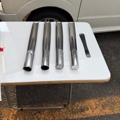 回転饅頭あんこ切りとヘラの画像