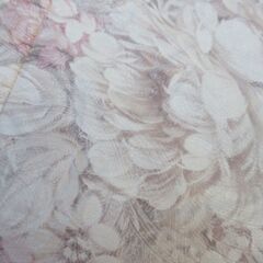 高級羽毛布団　ダウン　シングル　ピンク花柄　ボリュームタイプ　5万円以上クラスの画像