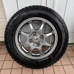 145 80 r13　スタッドレスタイヤホイールセットの画像