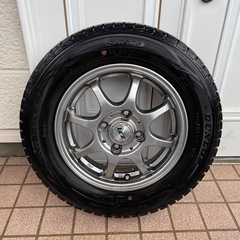145 80 r13　スタッドレスタイヤホイールセットの画像