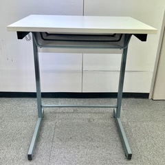 【天板難あり】アールエフヤマカワ スモール研修用デスク 600×452×700【取りに来ていただける方のみ】の画像