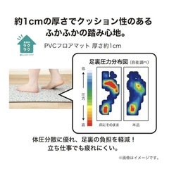 キッチンマット幅45cm長さ180cmの画像