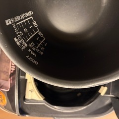 取り扱い説明書あり　象印 炊飯器  3合炊きの画像