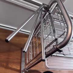 伸縮　水切りラックの画像