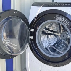 【超最安値】💎2021年製HITACHIドラム式洗濯機　洗剤自動投入　最上位BD-SX110F配達無料！の画像