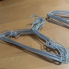 
無印良品　アルミ洗濯用ハンガー　26本セットの画像