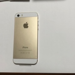 iPhone 5s　ゴールド16Ｇ　使用1時間未満の画像