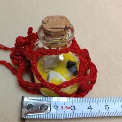 星の砂入り キーホルダーの画像