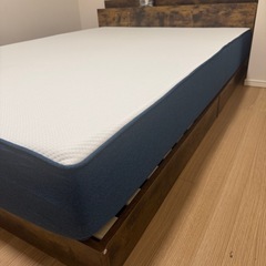 🔥 高級 RASIKベッドフレーム（定価58,000円）＋コアラマットレス（定価約100,000円）、配送可の画像