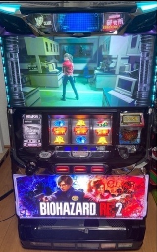 スロット バイオハザードre2 実機