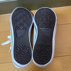 美品converse風スニーカー25.5の画像