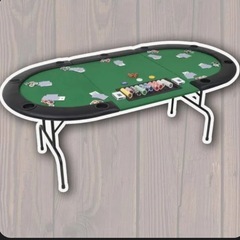 ポーカーテーブルの画像